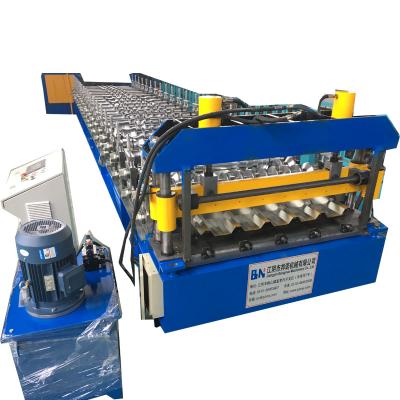 China Factory Hot Sale Making Metal Roofing Sheet Ibr Roof Panel Roll Forming Machine for sale