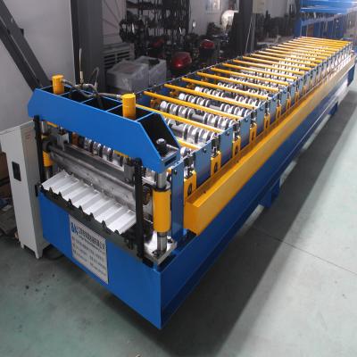 China Construction Used Sheet Metallurgy Metal Roof Panel Roll Forming Machine for sale