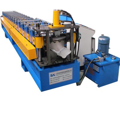 China Construction Material Shops Corner Bead Steel Angle Roll Forming Machine / Construction Used V Shape Keel Roll Forming Machine for sale