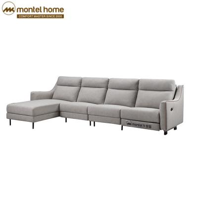 China Extended Piece Sofa Fabric L Shape Functional Sofa American Furniture Living Import for sale