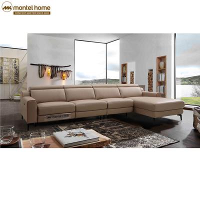 China New Design Adjustable Fabric Sofa Bed Functional Italian Latest Modern Sectional (Height) for sale