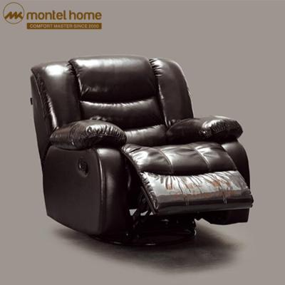 China Modern Living Room Furniture European Sofa Set Functional Sofa Set Rotating Leather Recliner Sofa Furniture for sale