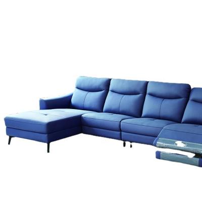 China Extended Living Room Furniture Set Home Sofa Set Designs Foldable Leather Sofa Bed With Storage Canap Lit for sale