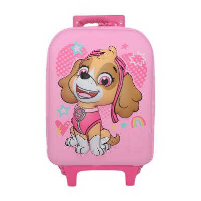 China Latest design children's trolley wheel school bag girls backpack eva trolley CY-1012 for sale