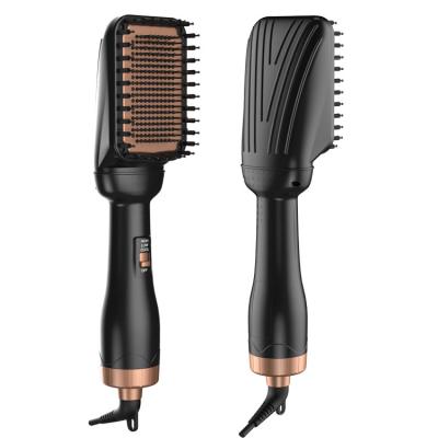 China Comfortable Professional Hot Airbrush With Straighten One Step Hair Brush For All Hair Types Hair Brush for sale