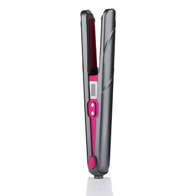 China Fast Heating Iron Hair Straightener Adjustable Heat Radio Settings Flat Straightener For All Hair for sale