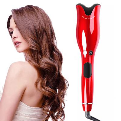 China Custom Logo Heat Adjustable Settings Hair Styling IronAutomatic Curler Hair Rollers Curly Curling Hair for sale