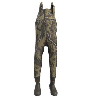 China 100% waterproof fishing waders with boots fly fishing neoprene wader gaiters simms fishing waders for sale