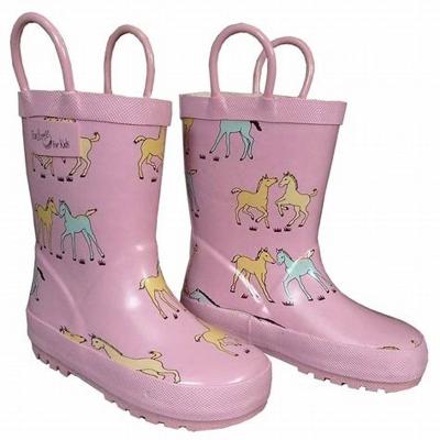 China New Princess Rain Waterproof Frozen Boots Girls Boots Rubber Shoes Annie Elsa Baby Water Boots Kids Shoe Covers Size 23-36 for sale