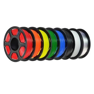 China 3d printing SILK PC 1.75mm1KG PETG transparent gray white black green blue yellow orange red WOOD 1KG filament PETG PLA ABS TPU PP PA WOOD for sale