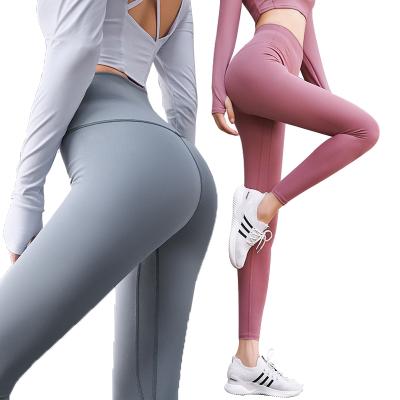 China High Waist Breathable Women's Leggings Stretching Belly Jogger-in Running Butt Yoga Pants Fitness Gym Lifting Gaiters For Women for sale