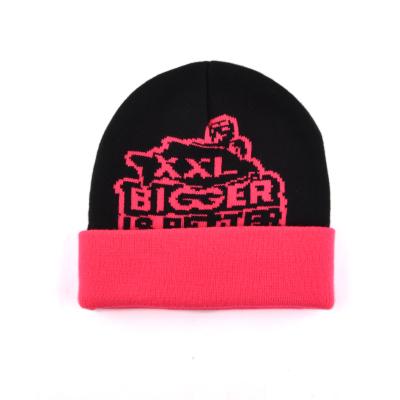 China Winter COMMON Hat Fashion Thick Women's Beanie Cap Sport Knitted Custom Children's Warm Winter Hat Beautifully for sale