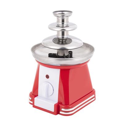 China Household Competitive Cheap Price Machine ABS PP Stainless Steel Commercial Chocolate Fountains for sale