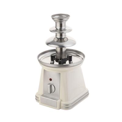 China Household factory wholesale price finely processed 3 tier waterfall commercial chocolate fountain for sale