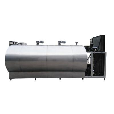 China Factory Stainless Steel Sanitary Storage Milk Cooler 600L Refrigerated Milk Cooling Tank for sale