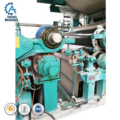 China Paper industry second hand recycled culture paperA3A4 waste paper making machine for sale