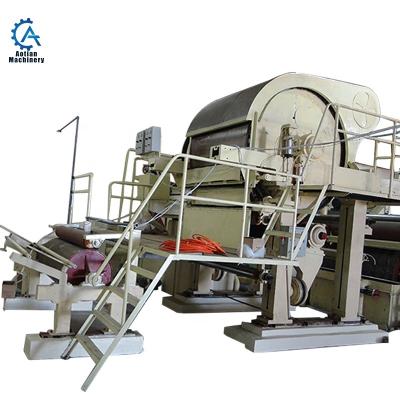 China Factory Toilet Paper Making Machine With 0.6-1 Ton Per Day Capacity for sale