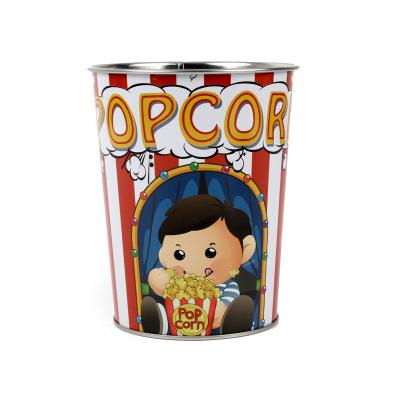 China 4C Printing/Packaging Metal Various Popcorn Factory Sale Tin Can Festival Widely Used Gift Box Customized for sale