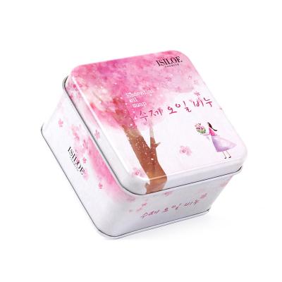 China 4C printing/metal effect color packaging quality mini candy tin customized low price cheap storage box for sale