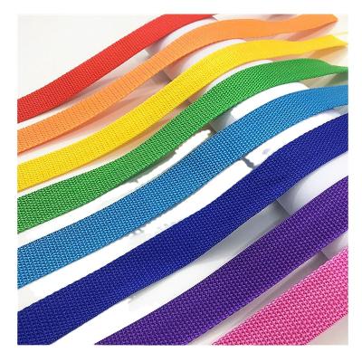 China Custom Colored High Tenacity Polypropylene Webbing Tying For Backpack Webbing PP Webbing Belt Woven Accept Customized for sale