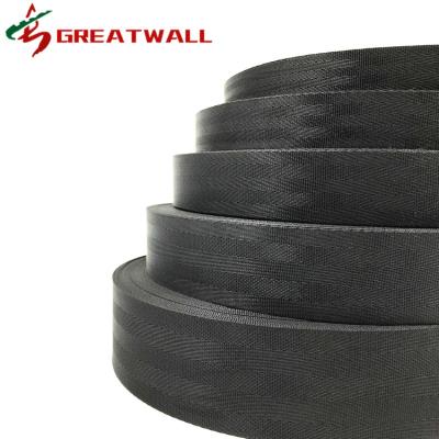 China Viable high quality custom woven nylon webbing for seat belt for sale