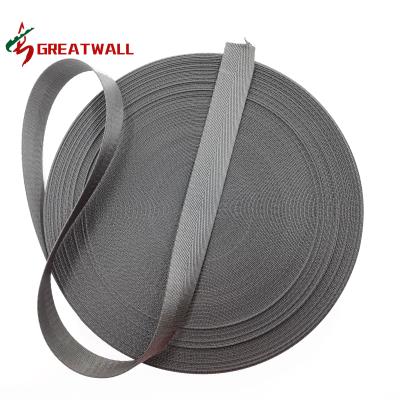 China High Tenacity Factory 20mm 25mm 32mm 38mm 50mm Woven Webbing Nylon Straps Accept By Direct Customized Herringbone for sale