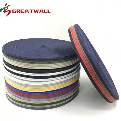 China Sustainable Soft Eco - Friendly Polyester Cotton Tape Tape , Cotton Webbing Tape for sale