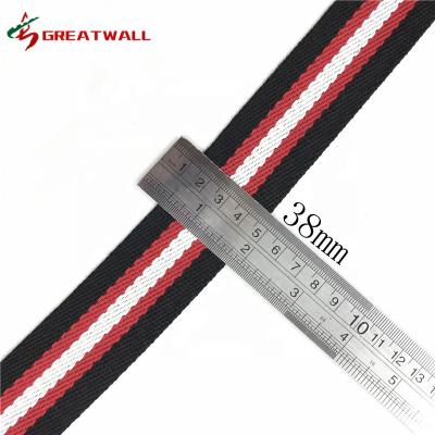 China Fashionable Thickness 40mm Thick Washed Cotton Webbing Strip for sale