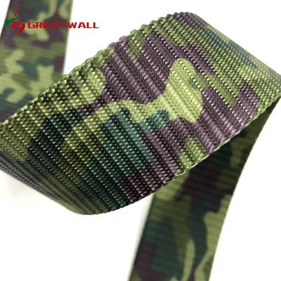 China Newest Sustainable Hot Selling Custom Patterned Printed Webbing Straps For Bags Garment Shoes for sale