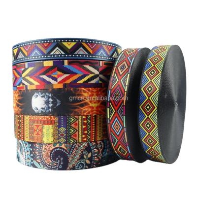 China High Tenacity Factory Customized High Quality Polyester Printed Webbing Customized Hot Design Sublimation Printing Webbing For Webbing for sale