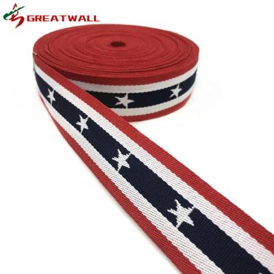 China Sustainable Polyester Webbing Belt Eco-Friendly Webbing - Nylon - Polyester Hot-selling 1.5 inch 38 mm Custom Polyester Webbing Custom Shoes for sale