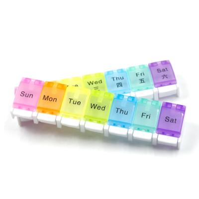 China PP Pill Storage Case Organizer Packaging Boxes For Medicine for sale