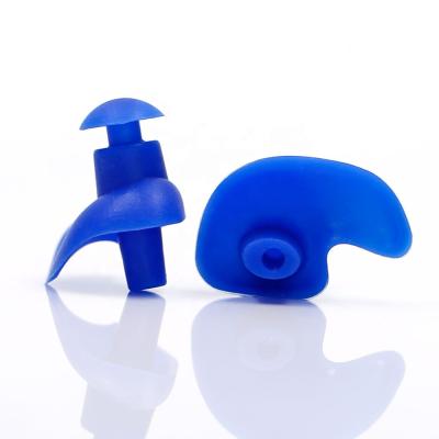 China Environmental Noisy Waterproof Silicone Swimming Ear Plugs For Swimmers for sale