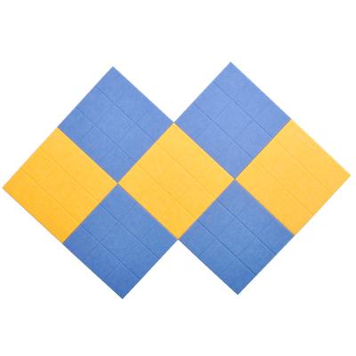 China Sound Absorption Polyester Desktop Acoustic Panels Highly Effective Sound Proof Panels Sound Proof Panels for sale