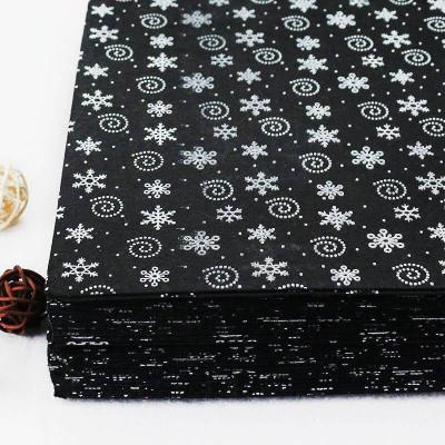 China Sustainable Hot Sale Custom Printed Felt Non Woven Polyester Felt Digital Printing For Craft Glitter Felt for sale