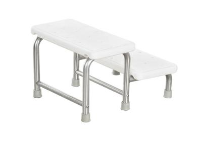 China Double Step Medical Foot Step Stool With ABS Platform For Hospital for sale