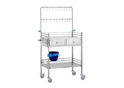 China Luxury Surgery / Medical Trolleys For Patient Transfusion In Ward for sale