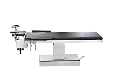 China Height Ajustable Electric Ophthalmic Surgical Operating Table Stainless Steel Structure for sale