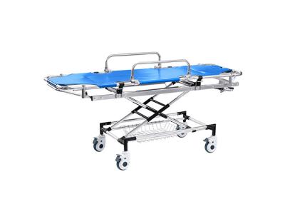 China EMS Lightweight Wheeled  Ambulance Collapsible Stretcher Durable for sale