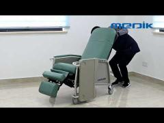 Reclining 113kg 4 Positon Plasma Dialysis Blood Donor Chair