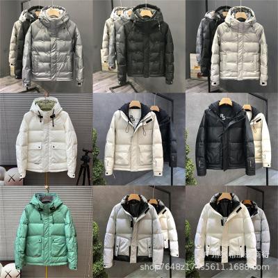 China Waterproof Men's Hooded Winter Puffer Jacket Fleece Warm Bubble Coat Outerwear Cold Weather for sale