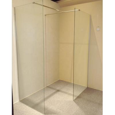 China New Style Double Bath Shower Screen 8MM Frameless Bathroom Frameless Shower Glass Door for sale