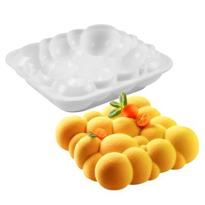 China Newest Stocked DIY Silicone Mold Cloud Shape Mousse Cake Mold Cookie Baking Cutters Cake Decorating Tools for sale