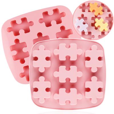 China New Silicone Chocolate Mold DIY Resin Mold Stocked Candle Making Handmade Soap Mold Cake Decorating Tools for sale