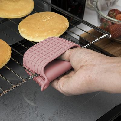 China Microwave Oven Cooking Tools Special For Silicone Insulated Gloves JJ-silicone High Temperature Resistant And Anti Scalding Oven Insulated Gloves for sale