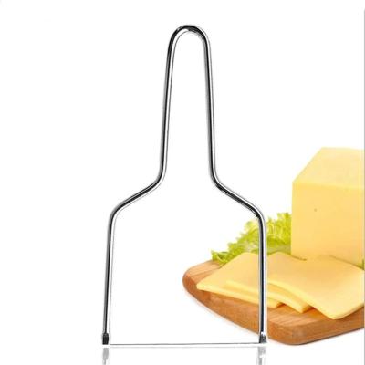 China Stocked Stainless Steel Wire Cheese Slicer For Butter For Foie Gras Cheesecake Baking Cutter for sale