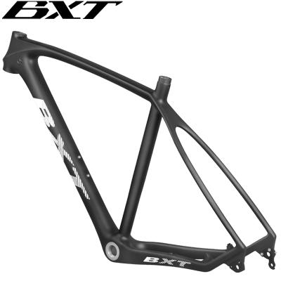 China 2020 BXT brand T800 carbon mtb frame 29er mtb carbon mountain bike frame 142*12 or 135*9mm bicycle frame for sale