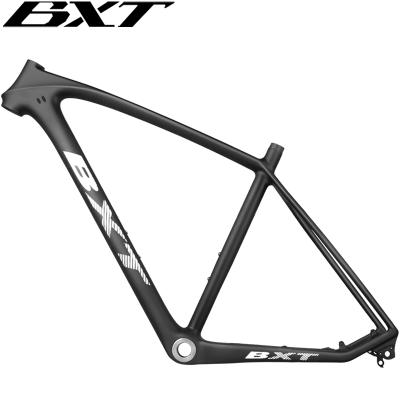 China Kids Bikes BXT 29er MTB Carbon Frame 29 Carbon Mountain Bike Frame 142*12 Or 135*9mm Bicycle Frame for sale