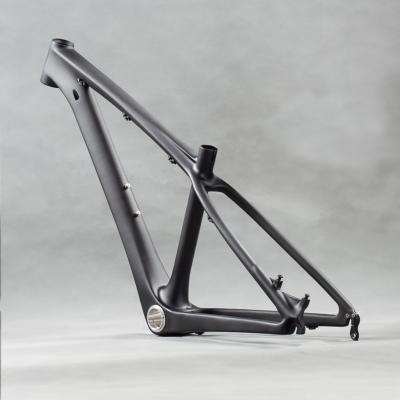 China Suitable kids bikes 26er carbon fiber mountain bike frame size 145-165CM carbon mtb frame 26er 14inch disc bicycle frame QR 135*9mm for sale