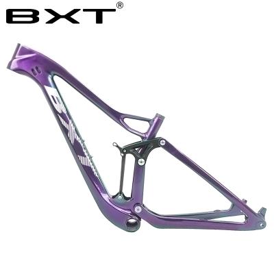 China Wholesale Design Mountain Bikes New Frames Full Carbon Suspension Bicycle Part All Mountain Bike Carbon MTB Frame for sale